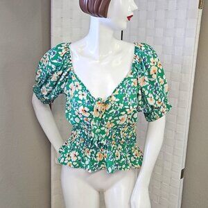 Sienna Sky ruched top m